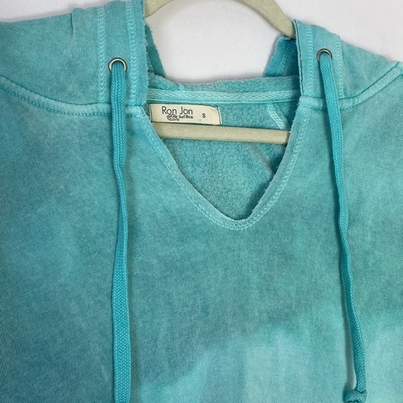 Ron Jon tie dye hoodie sweatshirt with Orange Beach on sleeve NWT - Picture 3 of 8